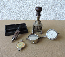Konvolut alte Messgeräte