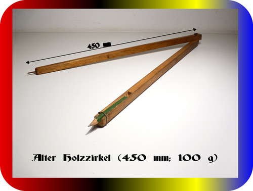 Alter holzzirkel zeichenzirkel - holzzirkel,