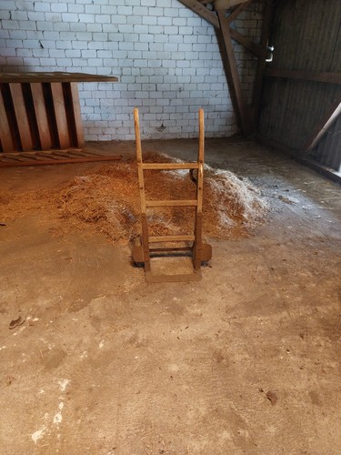 Alte sackkarre antik deko - sackkarre,