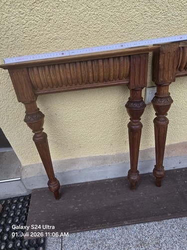 Antikes tischbeinset mit - tischbeinset, stege