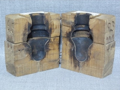 Alte glasbläser holzform - alte,