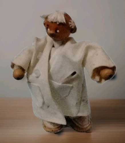 Alte arzt figur holzkörper - arzt,