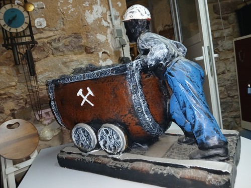 Dekorative skulptur eines - dekorative,