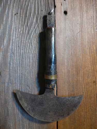 Ledermesser halbmondmesser - ledermesser,