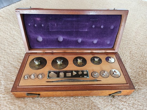 Antiker apotheker gewichtssatz - antiker,