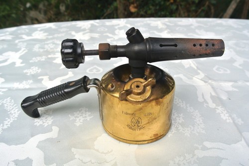Antike barthel lötlampe - g.,