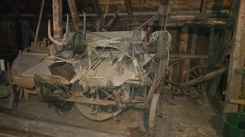 Antiker deering getreidebinder - antiker,