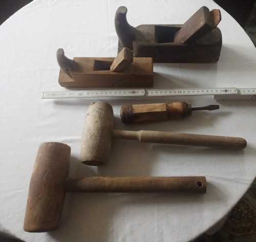Antike hobel holzhämmer - antike, hobel,