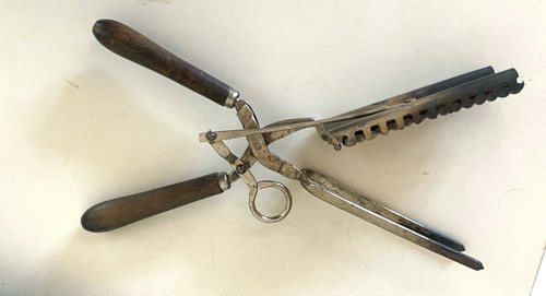 Antiker lockenstab brenneisen - antiker,